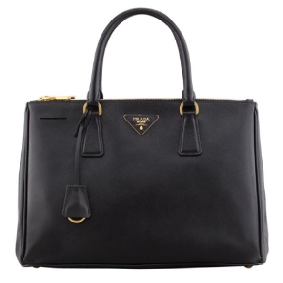 Prada Handbags - Prada Saffiano Double Zip Executive Tote